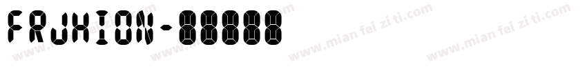 FRJHION字体转换