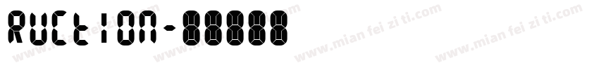 Ruction字体转换