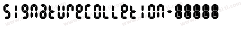 signaturecolletion字体转换