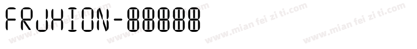 FRJHION字体转换