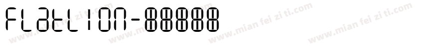 flatlion字体转换