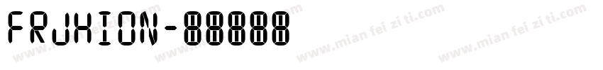 FRJHION字体转换