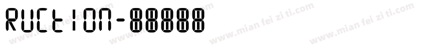 Ruction字体转换