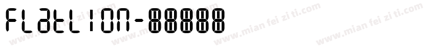 flatlion字体转换