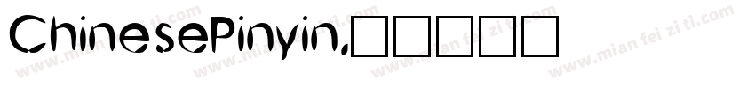 ChinesePinyin字体转换