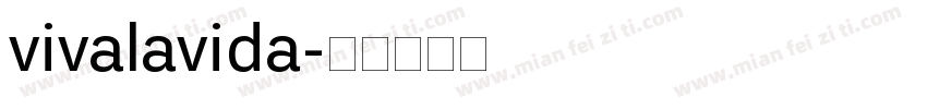 vivalavida字体转换