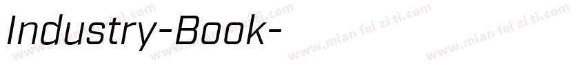 Industry-Book字体转换
