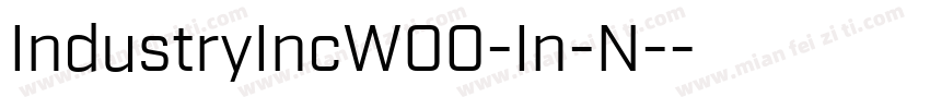 IndustryIncW00-In-N-字体转换