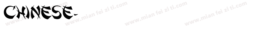 Chinese字体转换