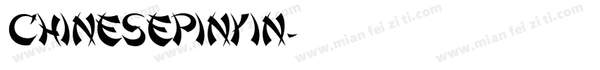 ChinesePinyin字体转换
