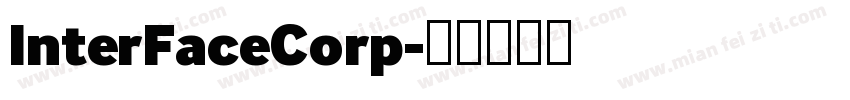 InterFaceCorp字体转换