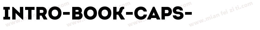 Intro-Book-Caps字体转换