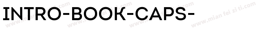 Intro-Book-Caps字体转换