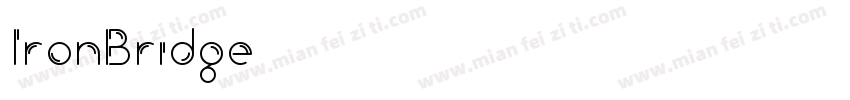 IronBridge字体转换