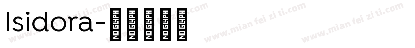 Isidora字体转换