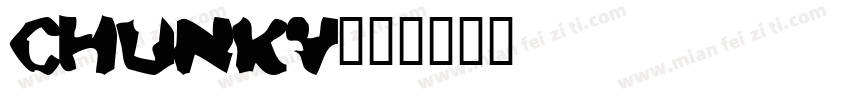 CHUNKY字体转换
