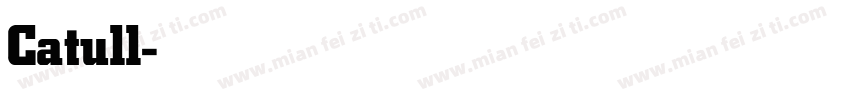 Catull-Bold字体转换