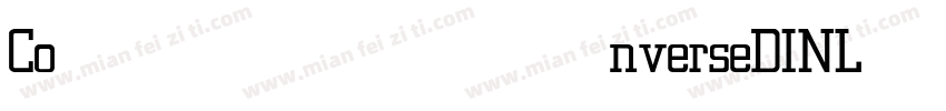 ConverseDINLight字体转换