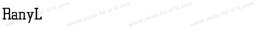 RanyLight字体转换
