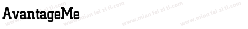 AvantageMedium字体转换