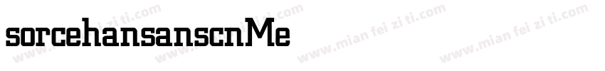 sorcehansanscnMedium字体转换