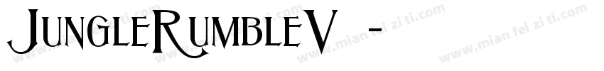 JungleRumbleV02字体转换