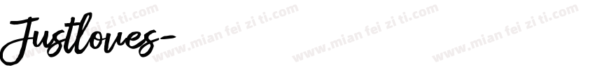 Justloves字体转换