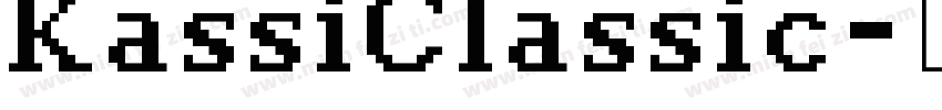 KassiClassic字体转换