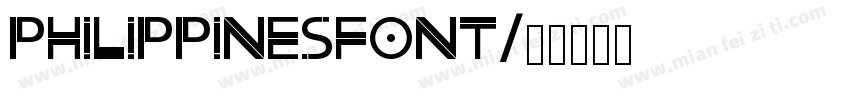 PHILIPPINESfont字体转换