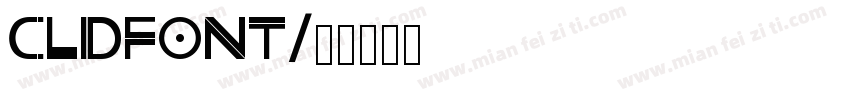 cldfont字体转换