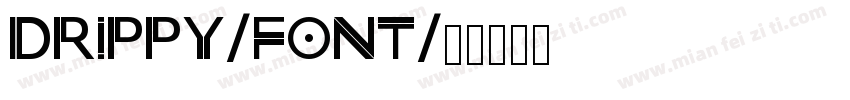 drippy-font字体转换