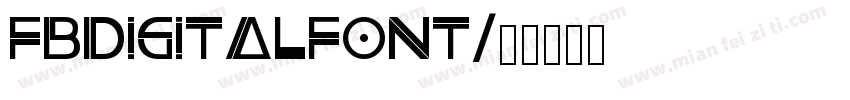 fbdigitalfont字体转换