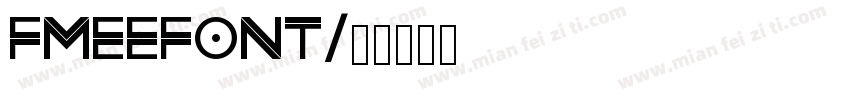 fmeefont字体转换