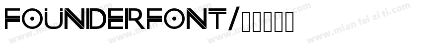 founderfont字体转换