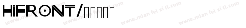 hifront字体转换