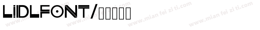 lidlfont字体转换