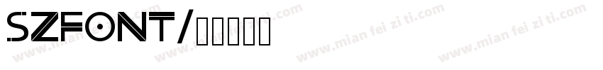 szfont字体转换