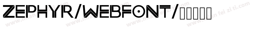 zephyr-webfont字体转换