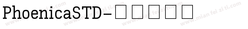 PhoenicaSTD字体转换