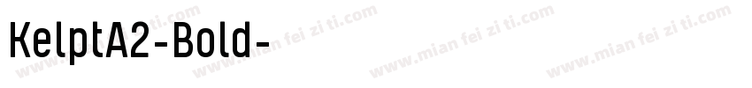 KelptA2-Bold字体转换