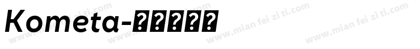Kometa字体转换
