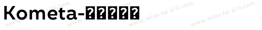 Kometa字体转换