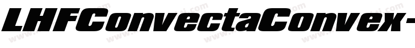 LHFConvectaConvex字体转换