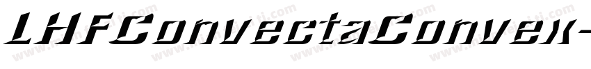 LHFConvectaConvex字体转换