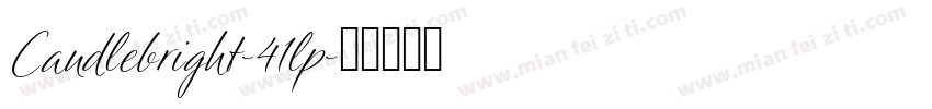 Candlebright-41lp字体转换