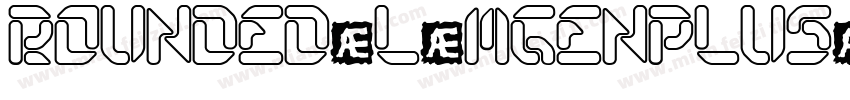 rounded-l-mgenplus-1p-black转换器字体转换