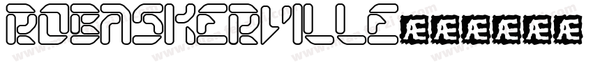 RoBaskerville字体转换