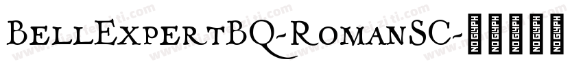 BellExpertBQ-RomanSC字体转换