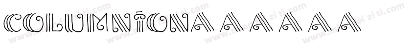 Columnion字体转换