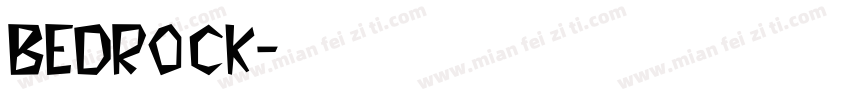 Bedrock字体转换